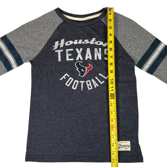NFL HOUSTON TEXANS SHIRT KIDS LARGE 7 LONG SLEEVE - Picture 7 of 9